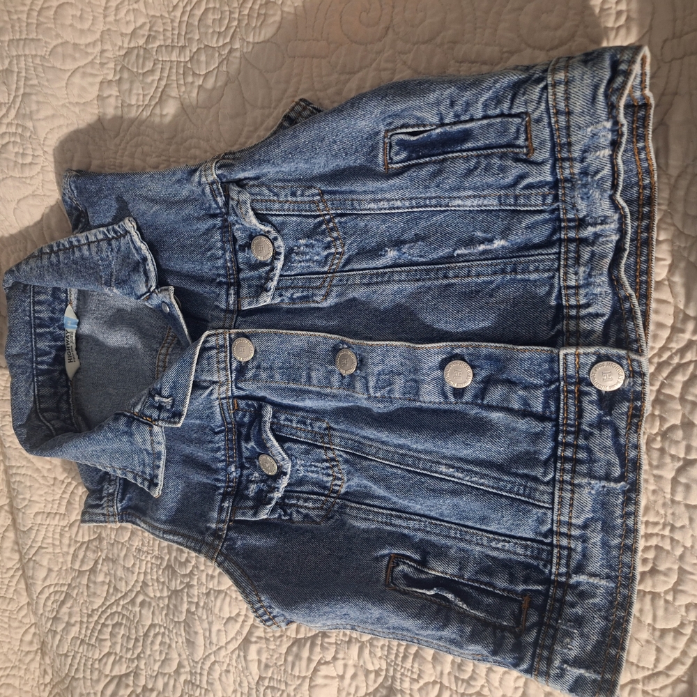 Blue Denim Vest